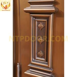 Cửa biệt thự NSF4B 4 cánh cao cấp 4 Hoa văn cửa biệt thự NSF4B