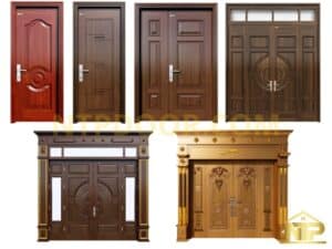Báo giá cửa thép vân gỗ tại NTP mới nhất 2024