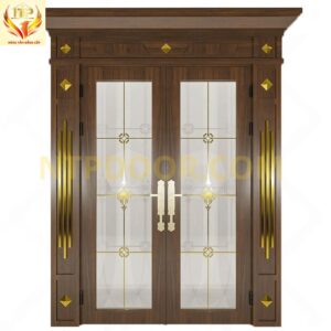 Cửa chính 2 cánh nhôm NTP NS2AL PBT