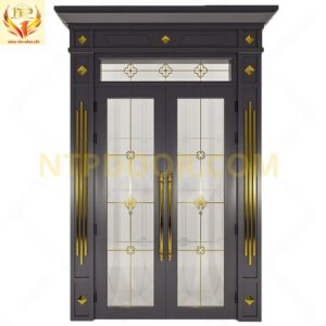 Cửa chính nhôm 2 cánh NTP NS2AL PBT