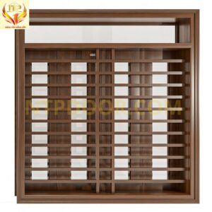 Cửa nhôm 4 cánh CS4AL 7 Cửa nhôm NTP CS4AL 4 cánh lõi foam