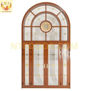 Cửa nhôm vòm 4 cánh NSV4AL cửa chính