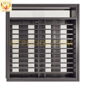 Cửa nhôm 4 cánh CS4AL 3 Cửa sổ nhôm bơm foam CS4AL