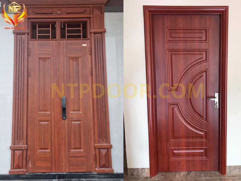 Diện tích cửa nhỏ hoàn hảo để lắp đặt cửa chính 2 cánh