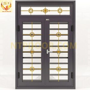 Mẫu cửa nhôm đẹp 2 cánh CS2AL